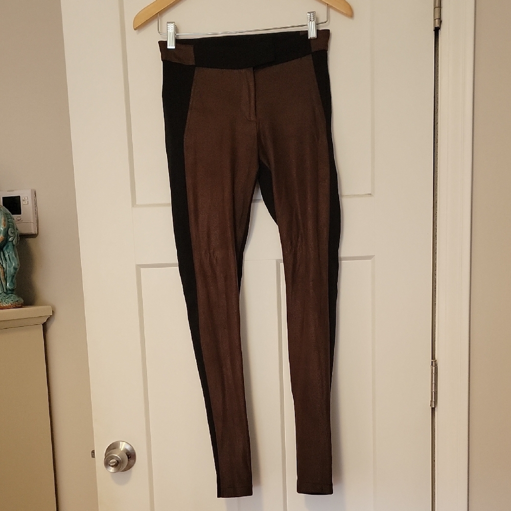 Brown and Black Leggings